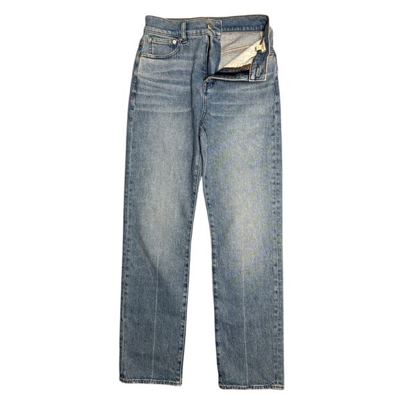 Madewell 90's Straight Jean Denim in Randall Wash Size 25 - Picture 10 of 13